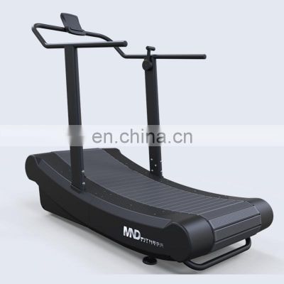 2021 Multi 2021 China fitness equipment muscle machine  running machine self power treadmill MND Y600 Curve treadmill