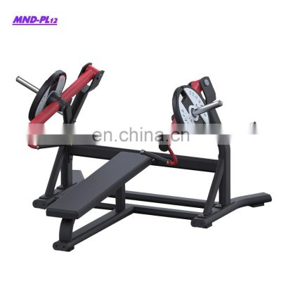 Plate Loaded Exercise Commercial Steel Shandong hammer strength Free Weight Machine ISO Lateral horizontal bench press/best chest body building machine