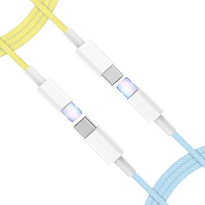 2021 Factory Nylon Braided Type C Usb Cable 20W PD Fast Charger cable for mobile phone charging cable