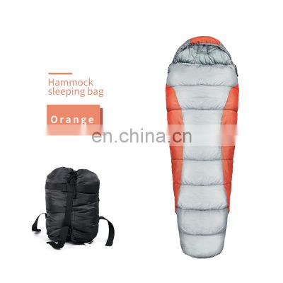 Portable outdoor camping folding sofa cushion can be customized adult 4 seasons inflatable sleeping bag hammock