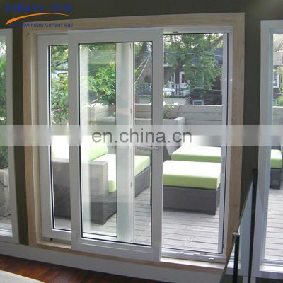 China factory large frameless exterior  glass sliding door price