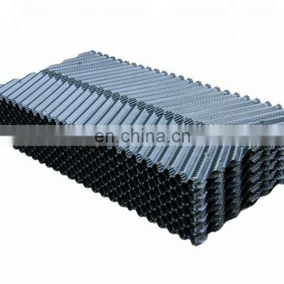 Factory direct supply high quality PP PVC 610mm 305mm 150mm black counter flow cooling tower fill media
