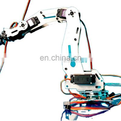 Small electric toy robot arm 6 control axis manipulator for sale