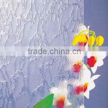 Coated pattern glass/figure glass in china