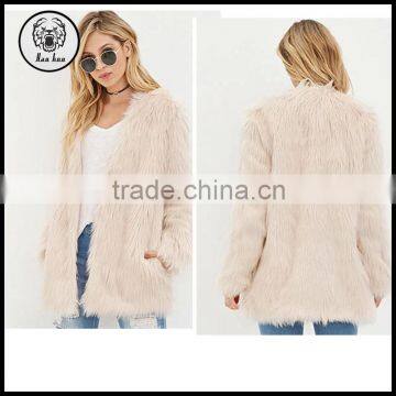 faux fur women coat