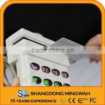 magnetic stripe card handheld reader from MingWah MOQ 1 Piece