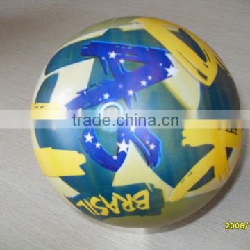 Dual printed ball/pvc toy ball/beauty ball