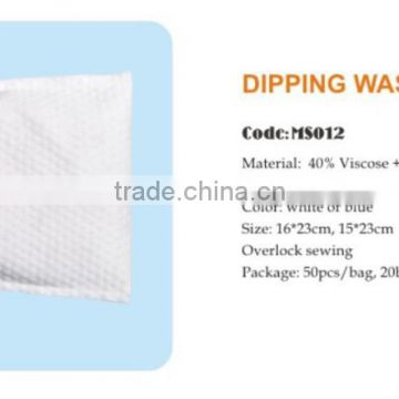 Dipping washing gloves wipe for hospital and surgery