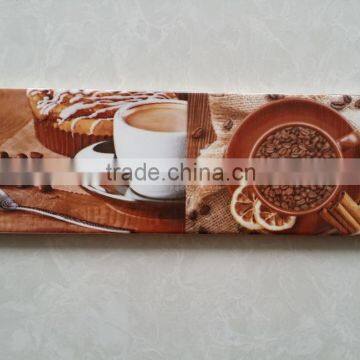 3D Digital inkjet cystal wall border tile