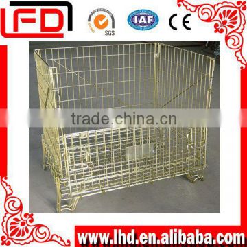 high technology wire mesh container trolley