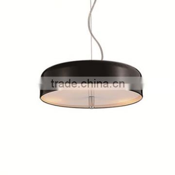 round shape modern carbon steeel pendant light
