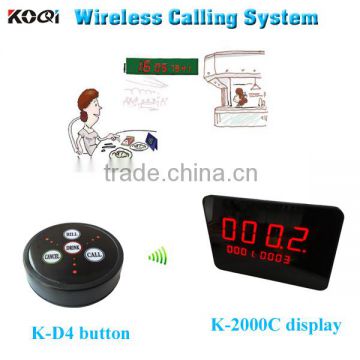 Wireless Calling System KOQI Factory Restaurant Buzzer Service Call Waiter Customer Service Bell Table Call Bell Catering Call