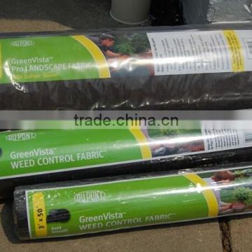 HDPE woven soft textile fabric weed mat with anti UV for agricultural ground cover