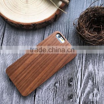 Mobile accessories Laser engraved custom wood phone case for iphone 6 wood case made in china