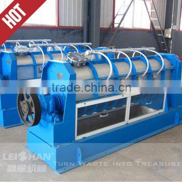 Waste paper scrap paper pulp tail reject separator for paper recycling plant, paper pulp machine