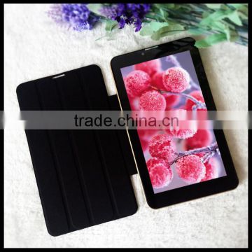 7 Inch Dual Core 3G Calling Android Tablet computer MTK6572 with Case covered wifi and Bluetooth