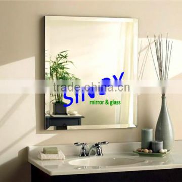 China manufacturer building Glass 4mm aluminum mirror sheet wall decorative mirror