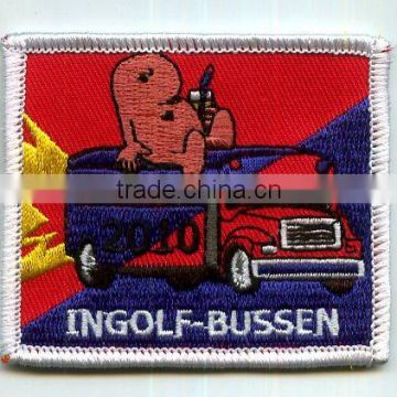 Newest and fashion Design Embroidery cartoon patch
