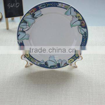 sublimation blank plate with flower design