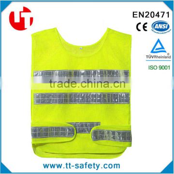 hot sell high visibility reflective car security vest car safety products