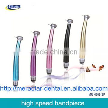 MR-H209-SP 2015 hot sale promotion New Dental High Speed Push Button Handpiece 4 holes