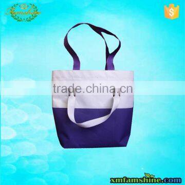 600D polyester fashion plain tote bags