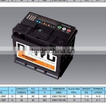 56219 MF automotive battery / 12 v battery / korean battery for sale