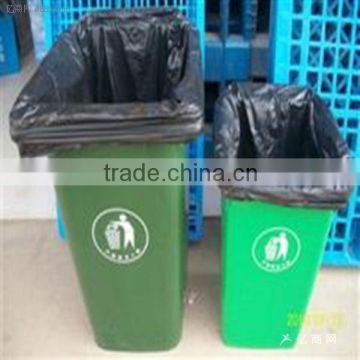 large size small size OEM size colourful plastic rubbish bags garbage bag with paper label