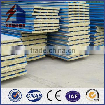 Cheap Price Aluminum Rockwool Sandwich Panel For Roof