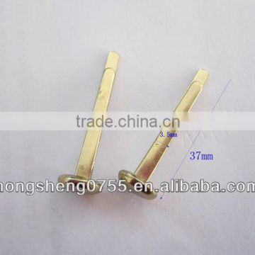 Fashionable brass paper fastener for wholesale