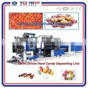 GD150-S 150kg/h servo driven hard candy depositing line