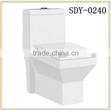 Bathroom sanitary ware ceramic toilet siphonic one piece western toilet price