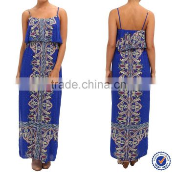 China Supplier Wholesale Casual Maxi Dress Women Casual Dress