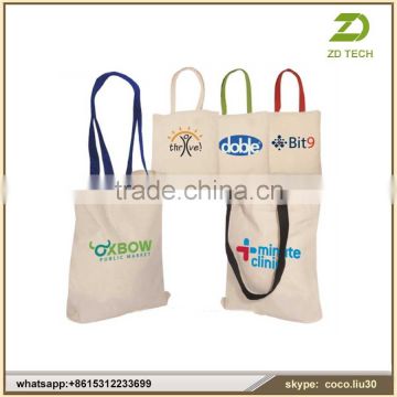 Best Selling Eco-Friendly And Heavy Duty Tote Canvas Shopping bag ZD Tech49