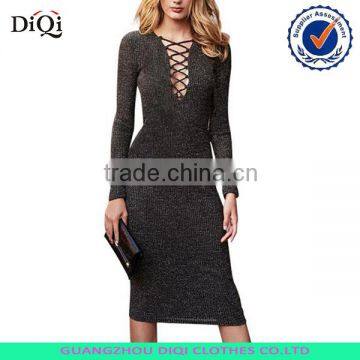 women knitted winter dresses long sexy sweater dress