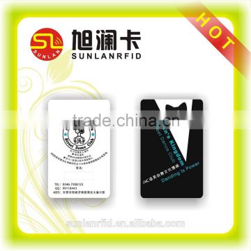 Custom Design Rewritable and Readable NFC Chip 13.56MHz HF RFID PVC Card