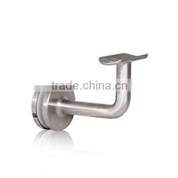Stainless steel hanging rail tube mounting support glass-tube Handrail Railing