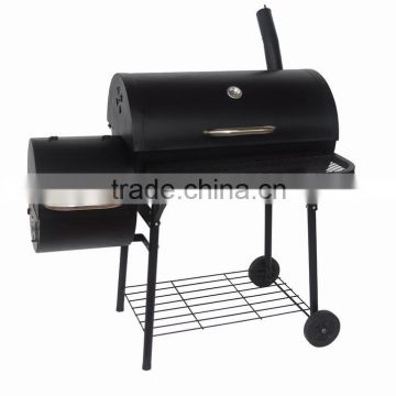 Offset Smoker American Gourmet Deluxe Charcoal Grill