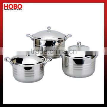 6 pcs Stainless Steel Cookware Set Cookware Pot Cooking Pot kitchenware