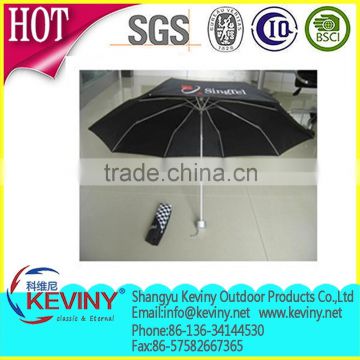 cheapest supper mini umbrella 3 folds manual open umbrella made in china parasol factory