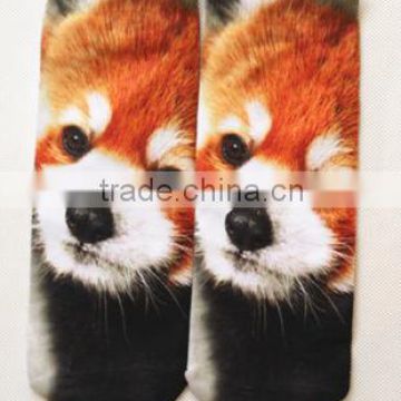 animal printing polyester socks