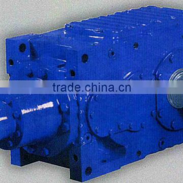 China made high capacity Guo mao GMC series compact bevel helical power motor reductor