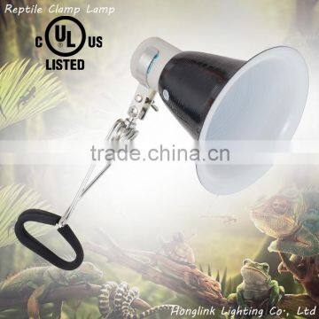 CE UL VDE certificated 5.5"/8.5"/10" reptile and pets terrarium clamp lamp