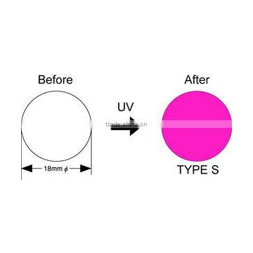 UV indicator label