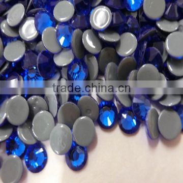 2014 newest hot sale high quality fashion decorative blue glass stones