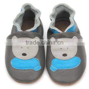Solf leather slipper lastest star design casual baby shoes