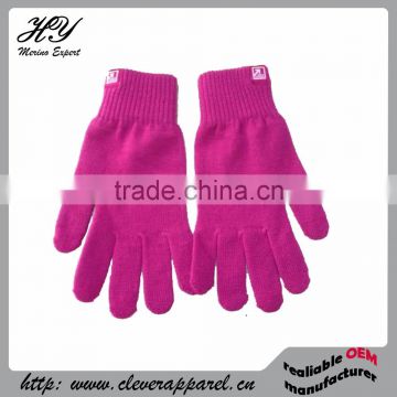 Warm and Thick 95003 Merino Wool Knitted Thermal Gloves