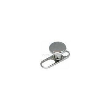 316L Steel Micro Dermal Anchor Jewelry , 3mm Flat Disc Tops
