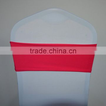 Hot pink double layer spandex chair band for sale