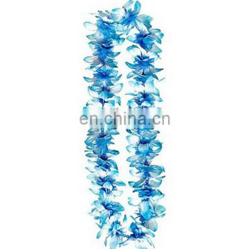 Beaded Tiger Lily Blue Lei